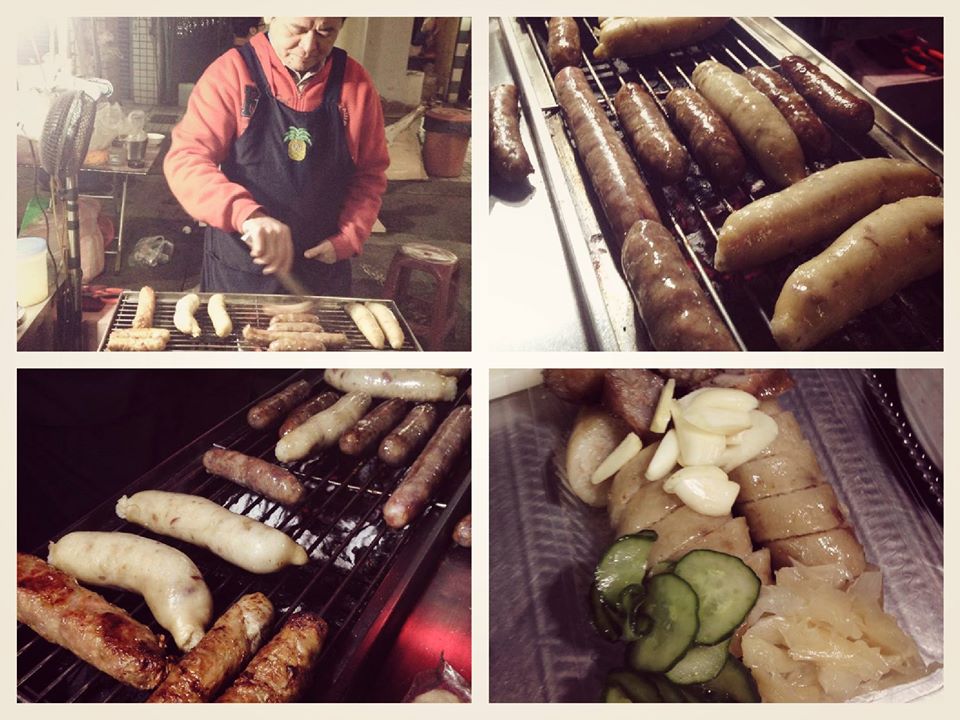 深夜香腸攤肥肉瘦肉都...... 深夜香腸攤肥肉瘦肉都......