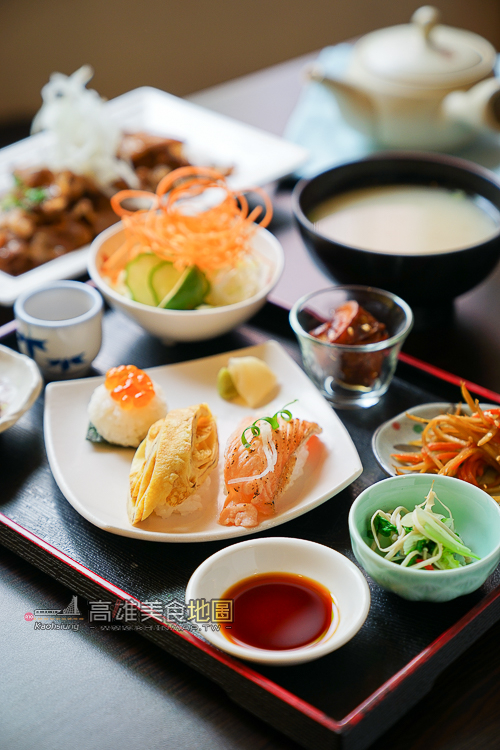 旭日料理｜定食主菜大份量！套餐再附三貫握壽司，多種日本料理給你一次飽足