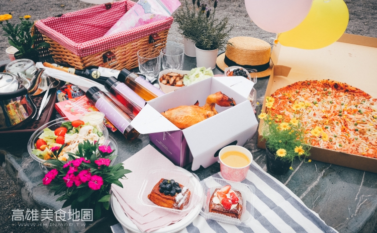 高雄。仁武－無名咖啡│來登高望遠的觀音山野餐吧！只要一張門票放空帶上美食享受玩一天