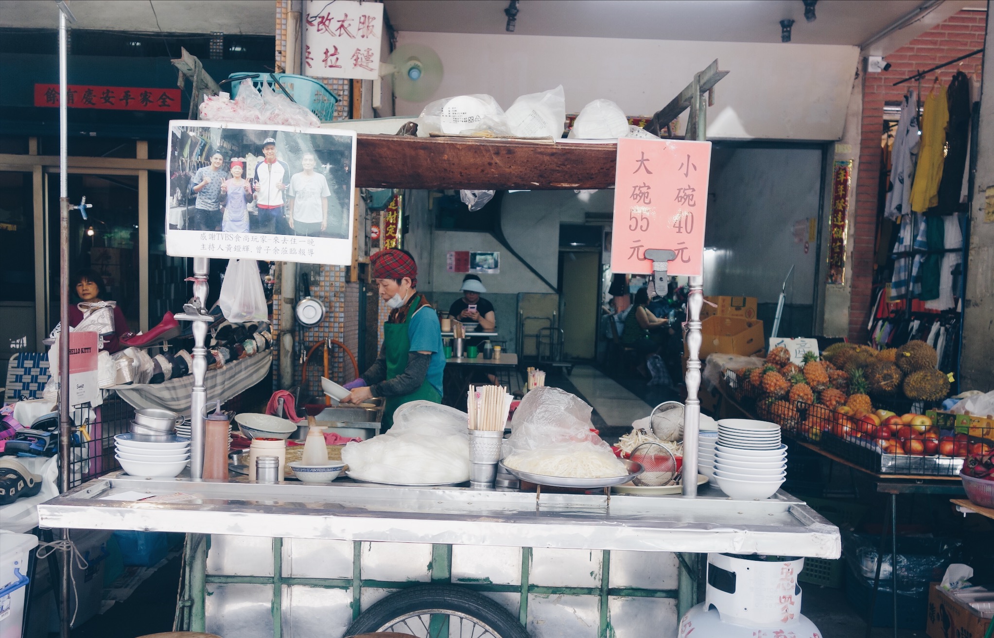 (高雄三民)無名麵羹-白日限定!在地人稱「意麵ㄟ」 (高雄)三民市場無名意麵