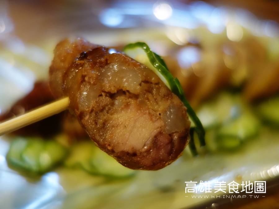 (高雄大社)嘉義黑香腸 - 飄香20年黑豬肉香腸+皇帝豆糯米腸
