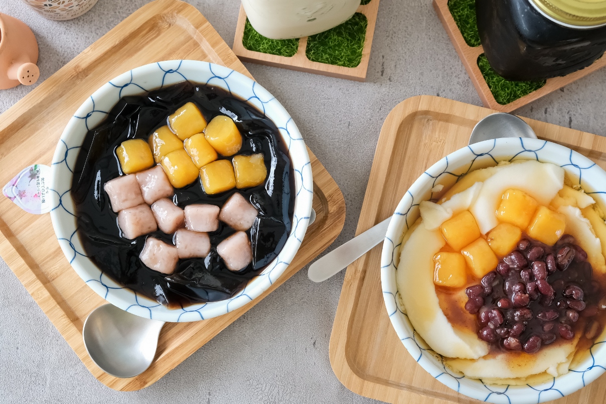 (高雄美食)呷丸味-芋頭綿仙草濃樣樣純手工 就是要你吃到最原味的冰 (高雄美食)呷丸味