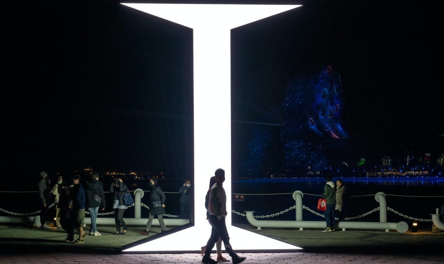 (高雄生活)2022台灣燈會在高雄 《I_光榮碼頭》從時光之門看見光榮歷