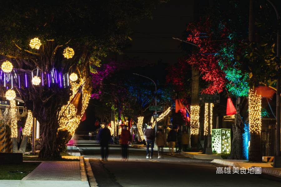(高雄生活)鳳山黃埔新村夜燈祭，點亮眷村聚落新樣貌