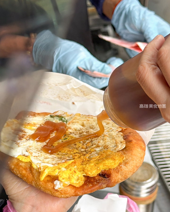 「高雄。左營區」鄭記蔥肉餅