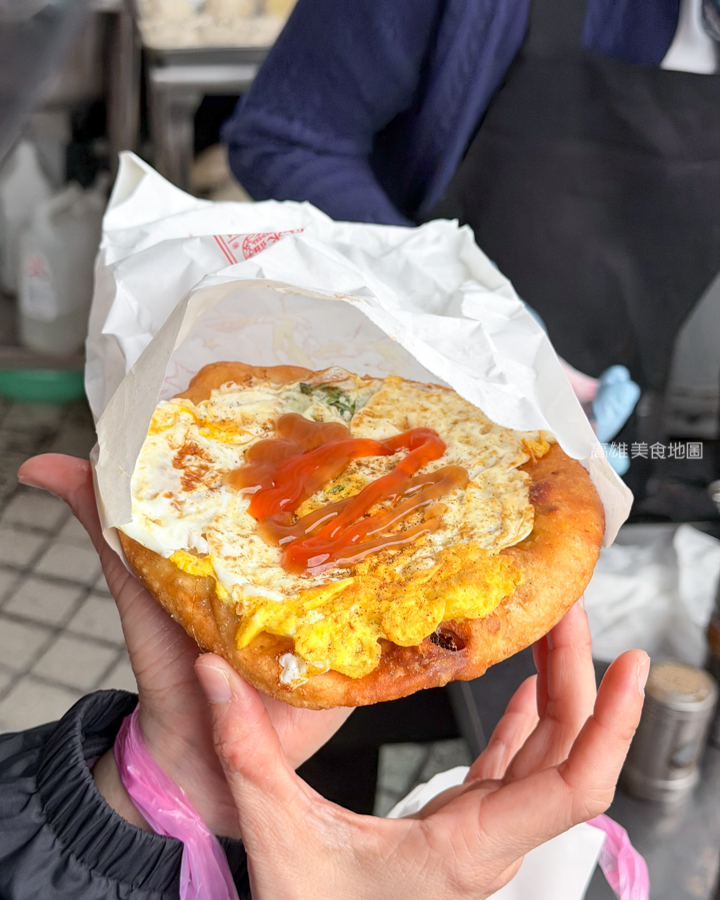 「高雄。左營區」鄭記蔥肉餅