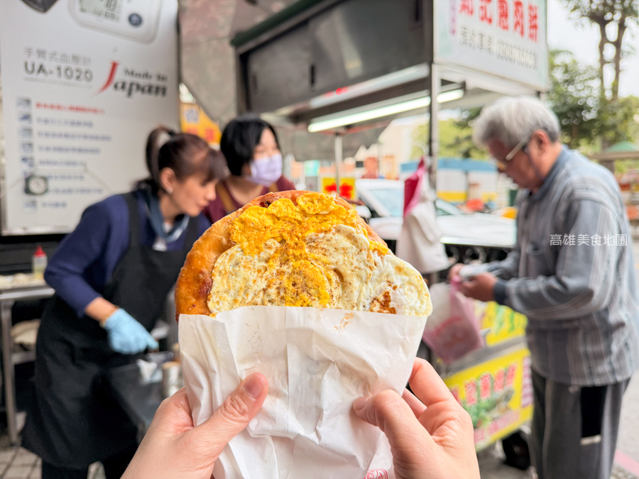 「高雄。左營區」鄭記蔥肉餅