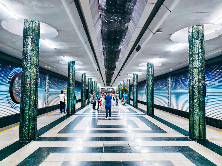  烏茲別克-塔什干地鐵最美地鐵