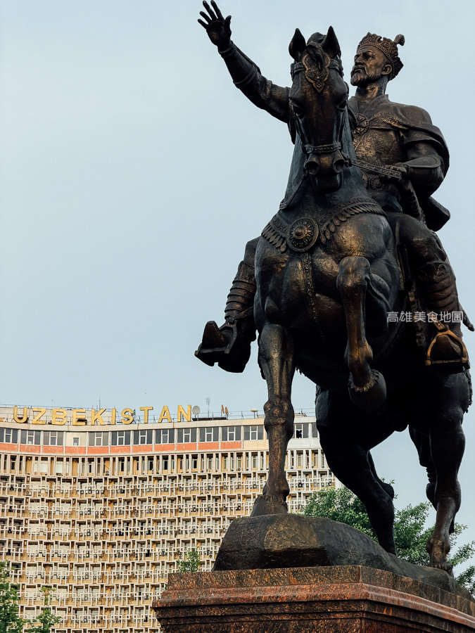 塔什干帖木兒廣場 銅像 Hotel Uzbekistan 蘇聯建築